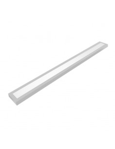 PLAFON LED RECTANGULAR BLANCO 36W 6000K 120X10CM