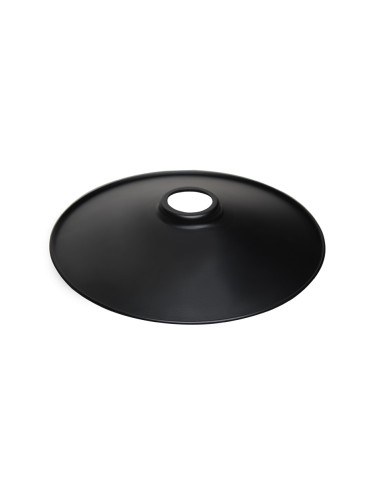 PANTALLA PARA PORTALAMPARA NEGRO 22CM PERF.41MM