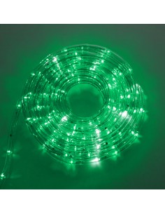 ROLLO MANGUERA LED C/CTRL. 10MTS VERDE  MVL