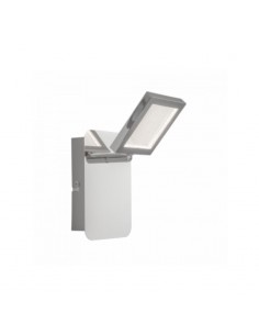 APLIQUE LED LIDDA 5W CUADRADO PLATIL LUZ CALIDA