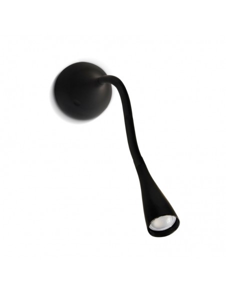 APLIQUE PARED ARGENTA MOVIL LED 4W NEGRO