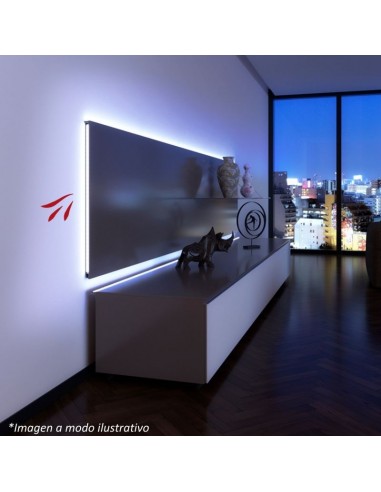 REGLETA BAJO ALACENA LED ALUMINIO 4W LUZ FRIA 39CM