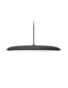 COLGANTE LED MATIZ 30W LUZ CALIDA 3000K 40CM NEGRO
