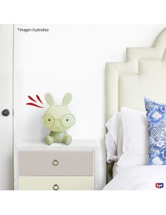 VELADOR USB CONEJO VERDE 2