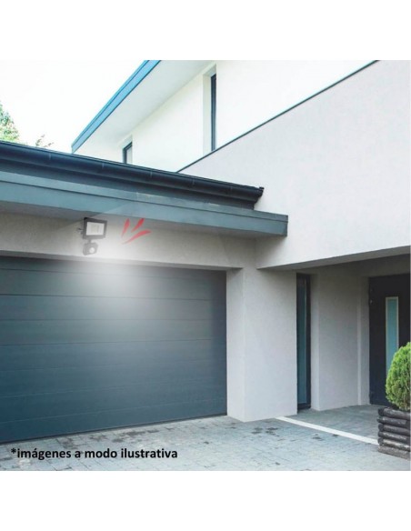 PROYECTOR LED C/ SENSOR 50W LUZ FRÍA EXTERIOR 220V