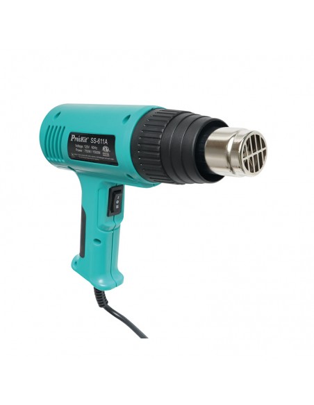 PISTOLA DE CALOR 1500W 2 VELOCIDADES PROSKIT