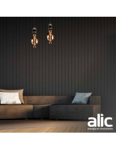 LAMPARA ANTIQUE FILAMENTO BT125 24W LUZ CALIDA 2