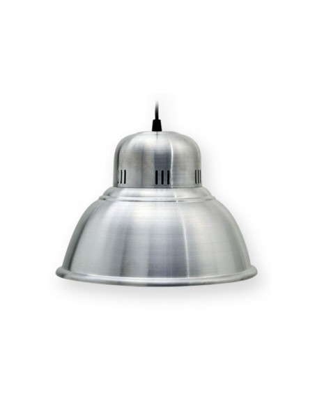 COLGANTE CAMPANA INDUSTRIAL ALUMINIO PLATIL 28CM E27