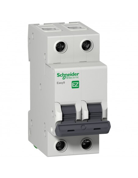 INTERRUPTOR TERMOMAGNETICO SCHNEIDER EASY9 2X 20A C 4,5KA