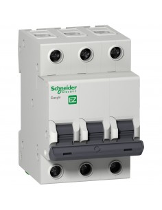 INTERRUPTOR TERMOMAGNETICO SCHNEIDER EASY9 3X 32A C 4,5KA