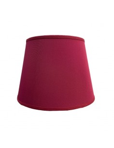 PANTALLA VELADOR CONICA 15X20X15 LISO BORDO