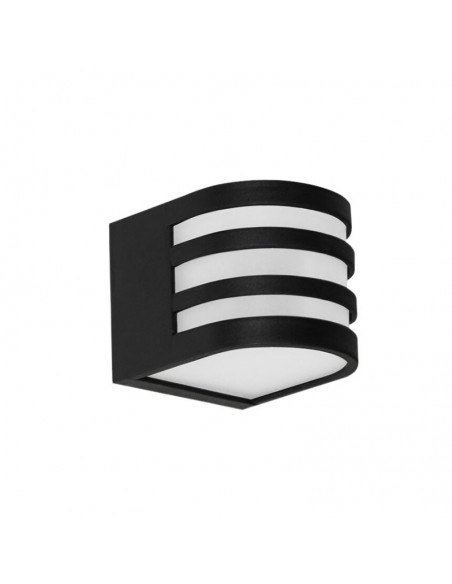 APLIQUE BIDIRECCIONAL POLIPROPILENO 1 LUZ E27 NEGRO FAROLUZ