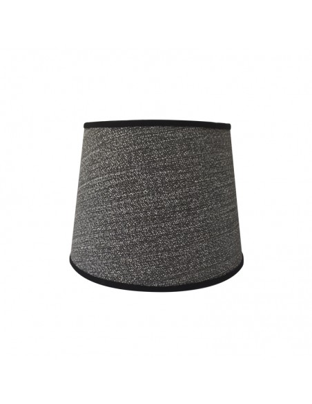 PANTALLA VELADOR CONICA 15X20X15 ALPILLERA GRIS OSCURO