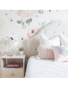 LAMPARA ESCRITORIO DE MESA OSTENDE BLANCO COBRE 2