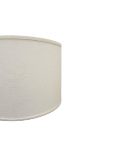 PANTALLA VELADOR CILINDRO 20X14 LISO NATURAL 2