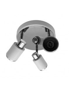 APLIQUE JULITA 3 LUCES GU10 REDONDO BLANCO CANDIL
