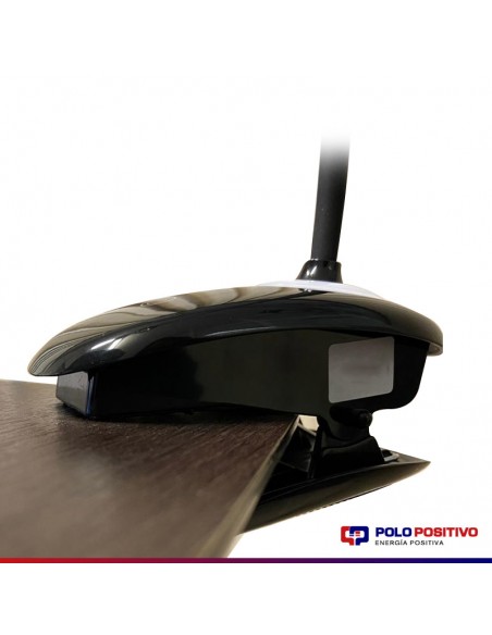 LAMPARA ESCRITORIO LED SARLI 5W 4000K C/PINZA NEGRO