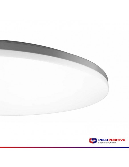 PLAFON LED MOON 55W DIMMERIZABLE CALIDO 3000K 55CM BLANCO