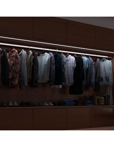 REGLETA BAJO ALACENA LED POLICARBONATO 8W LUZ FRIA 75CM