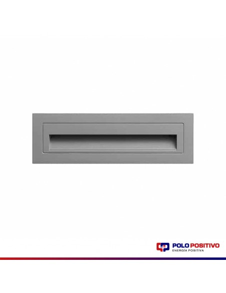 APLIQUE EMBUTIR PARED LED BRISA H 5W GRIS 3000K
