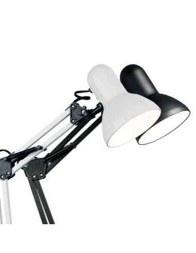 LAMPARA ESCRITORIO CLASSIC E27 BLANCO C/MORZA