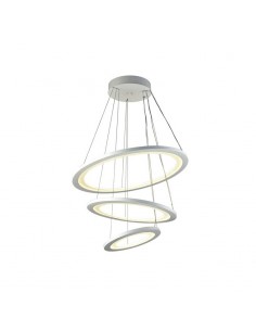 COLGANTE LED TAMPA 98W 3000K (3 AROS) CALIDO CANDIL