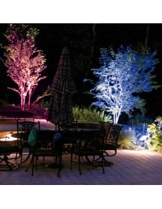 PROYECTOR LED 10W LUCES RGB EXTERIOR 220V IP65 2
