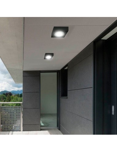 PLAFON LAGUNA 1 LUZ AR111 BLANCO