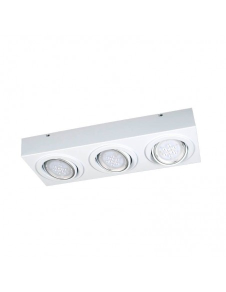 PLAFON LAGUNA 3 LUCES AR111 BLANCO