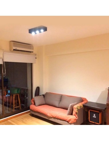 PLAFON LAGUNA 3 LUCES AR111 BLANCO