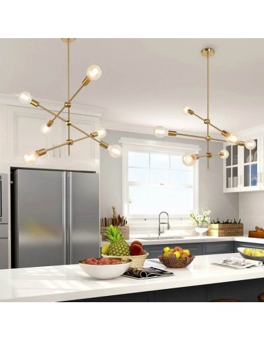 COLGANTE CORONA 6 LUCES COBRE CANDIL