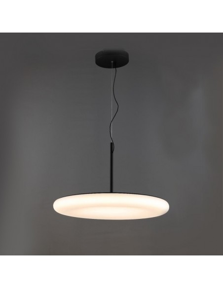 COLGANTE LED MAGI 30W LUZ CALIDA 3000K 40CM BLANCO