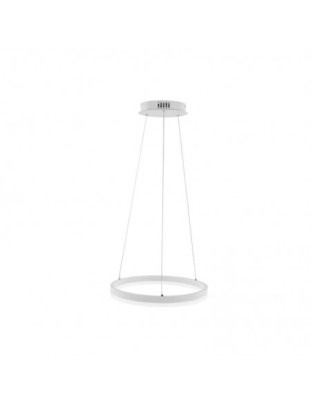 COLGANTE LED THIN 20W 40CMS 3000K BLANCO DIMMER