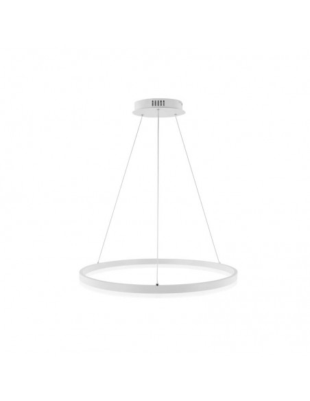 COLGANTE LED THIN 25W 50CMS 3000K BLANCO DIMMER