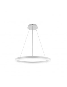 COLGANTE LED THIN 30W 60CMS 3000K BLANCO DIMMER