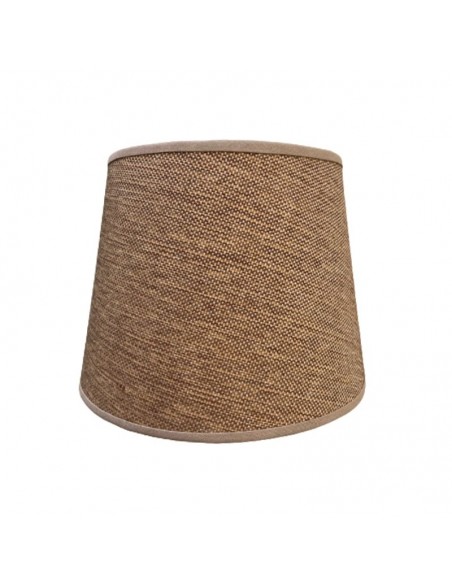 PANTALLA VELADOR CONICA 15X20X15 ALPILLERA OCRE