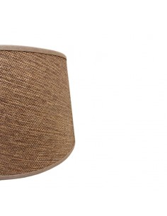 PANTALLA VELADOR CONICA 15X20X15 ALPILLERA OCRE 2