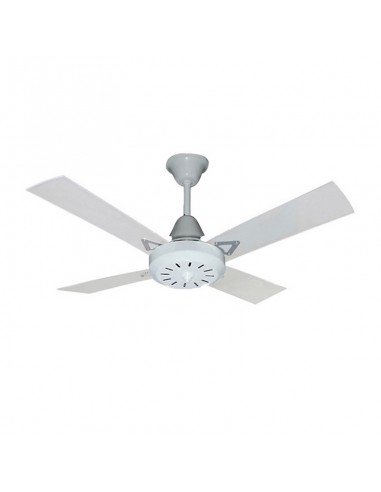 VENTILADOR TECHO 4 PAL.ACRILICO 5 VELOC. BLANCO