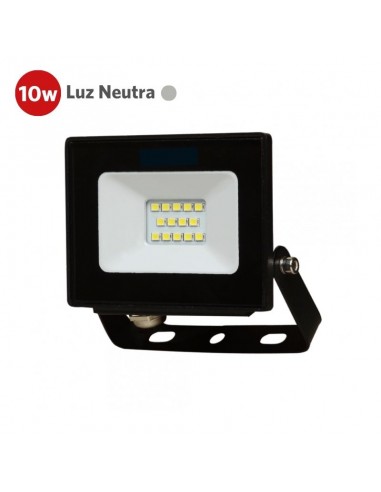 PROYECTOR LED 10W LUZ NEUTRA 220V APTO EXTERIOR IP65