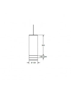 COLGANTE DECO AR111 335MM  2 AROS BLANCO 2