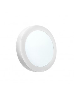PLAFON LED REDONDO PVC BLANCO 18W 6000K