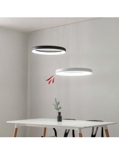 COLGANTE LED GERS 30W 3000K DIMMER 40CM BLANCO 2