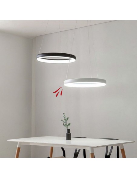 COLGANTE LED GERS 30W 3000K DIMMER 40CM BLANCO