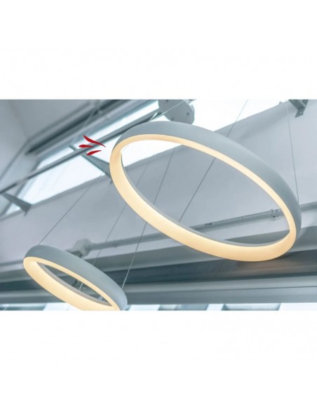 COLGANTE LED GERS 30W 3000K DIMMER 40CM BLANCO