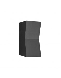 APLIQUE BIDIRECCIONAL TRAP 402 2 LUCES GU10 NEGRO TEXT