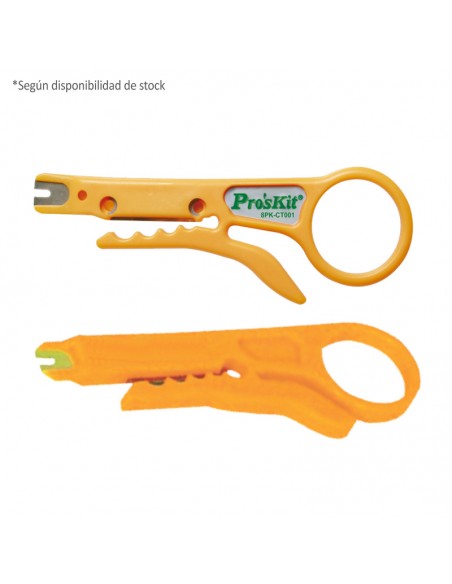 PINZA PELACABLE UTP + CORTA + PUNCH 110 (0068)