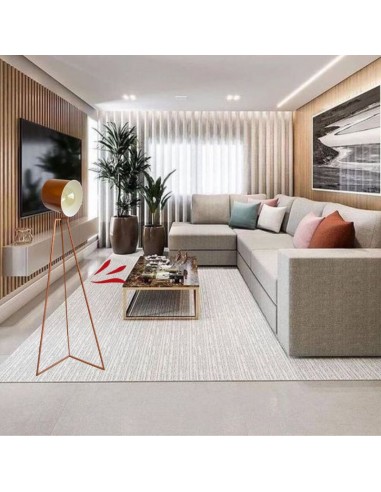 LAMPARA DE PIE NORDICO TRIPODE ACERO COBRE  E27...