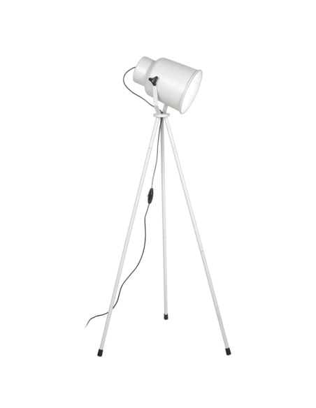 LAMPARA DE PIE TRELEW TRIPODE BLANCO TEXT