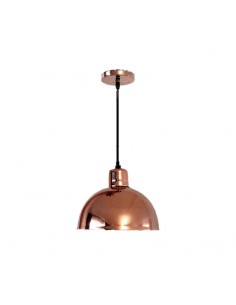 COLGANTE PAVODA 17CMS E27 COBRE