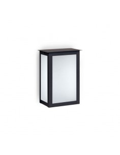 FAROL ORIENTAL CHAPA PARED 18X18X14.5CM